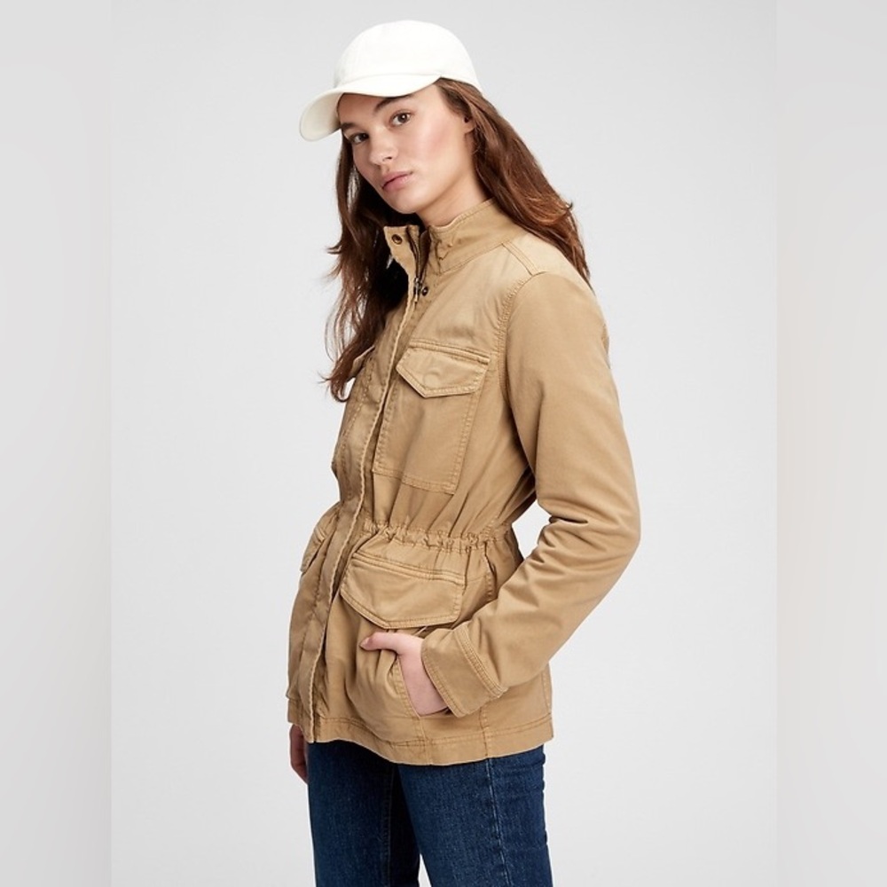 Gap Lightweight Canvas Utility Jacket (XS)